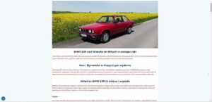 Strona dla klienta - Popiepszone Auta