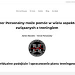Strona dla klienta - Trener Personalny Adrian Nowicki