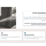 Strona dla klientki - Amethyst